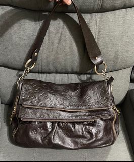 LV Flap Leather Shoulder Bag