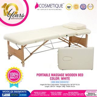 Maw 792 Portable massage Wooden bed