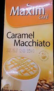 Maxim Cafe Caramel Macchiato Coffee 130g 10sticks