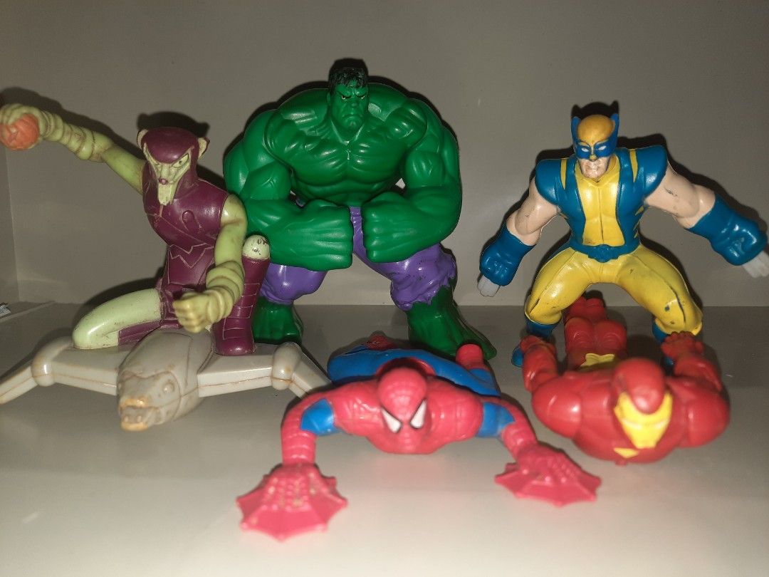 McDo Happy Meal (Marvel Heroes), Hobbies & Toys, Toys & Games on Carousell
