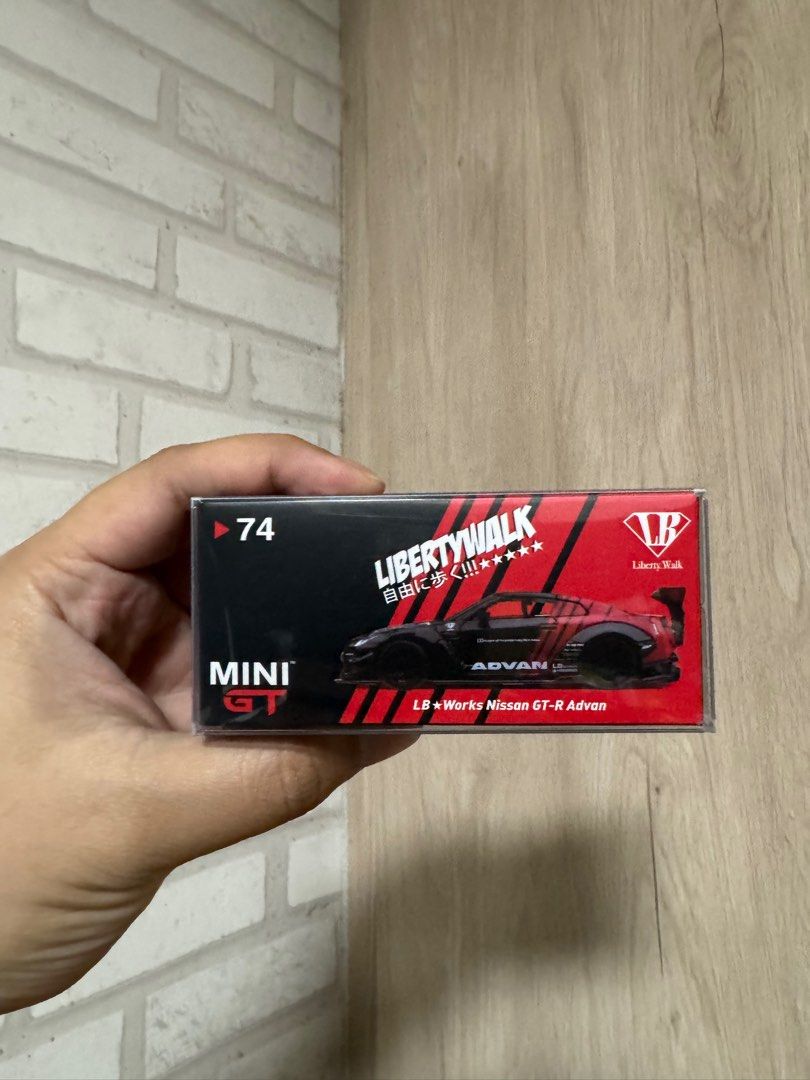 Mini Gt Lb Works GT-R Advan R35 LBWK #74, Hobbies & Toys, Toys & Games ...
