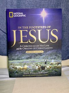 National Geographic In the Footsteps of Jesus Book