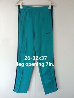 Nerdy NY Track Pants (Emerald,Violet) Issue Loose Stitches, Minimal Scratch and Lints Unnoticeable