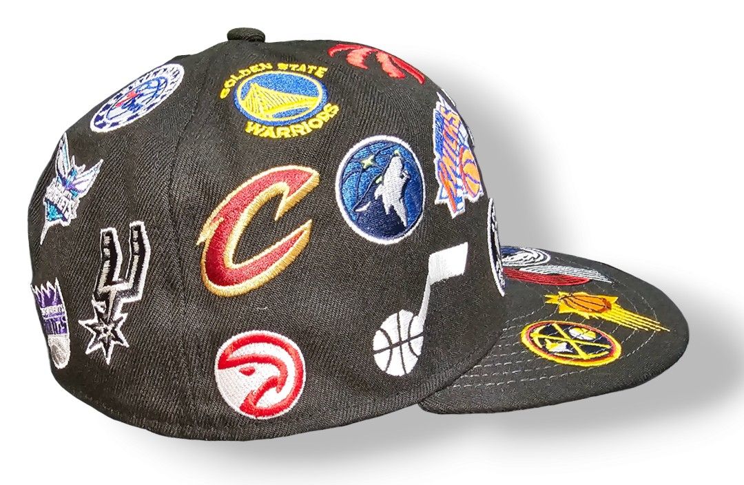 New Era NBA 'Team All-Over' Fitted Cap - 7 1/4, Men's Fashion, Watches ...