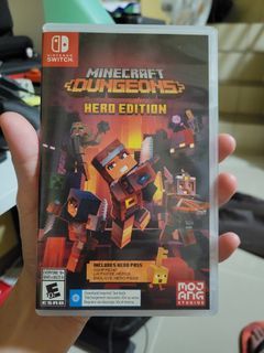 Nintendo Switch Game - Minecraft Dungeons Hero Edition