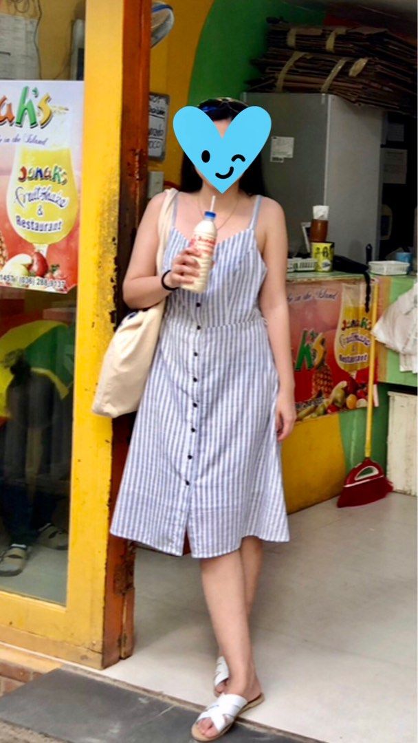 Old navy striped dress discount