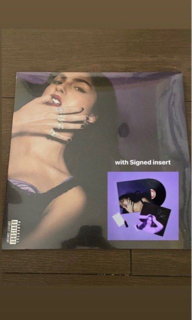 Olivia Rodrigo Signed GUTS Vinyl (Category: Vinyls) located in Manila. Submitted by stefandraboutique (Listing ID 1303457173, Image 1). Description: Olivia Rodrigo is coming to town! But do you have the GUTS Signed Vinyl ready for Guts Tour Manila? Grab this for only 4580 php on hand! 💜.