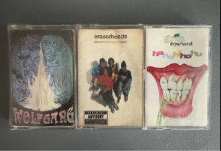 OPM Cassette Tapes Eraserheads UEMP, Wolfgang, Grin Dept.