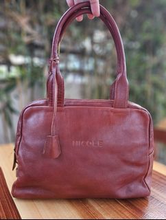 Original Nicole Miller Leather Bag