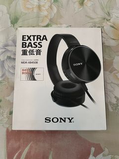 [ORIGINAL] Sony MBR-XB450B Wired Headphones