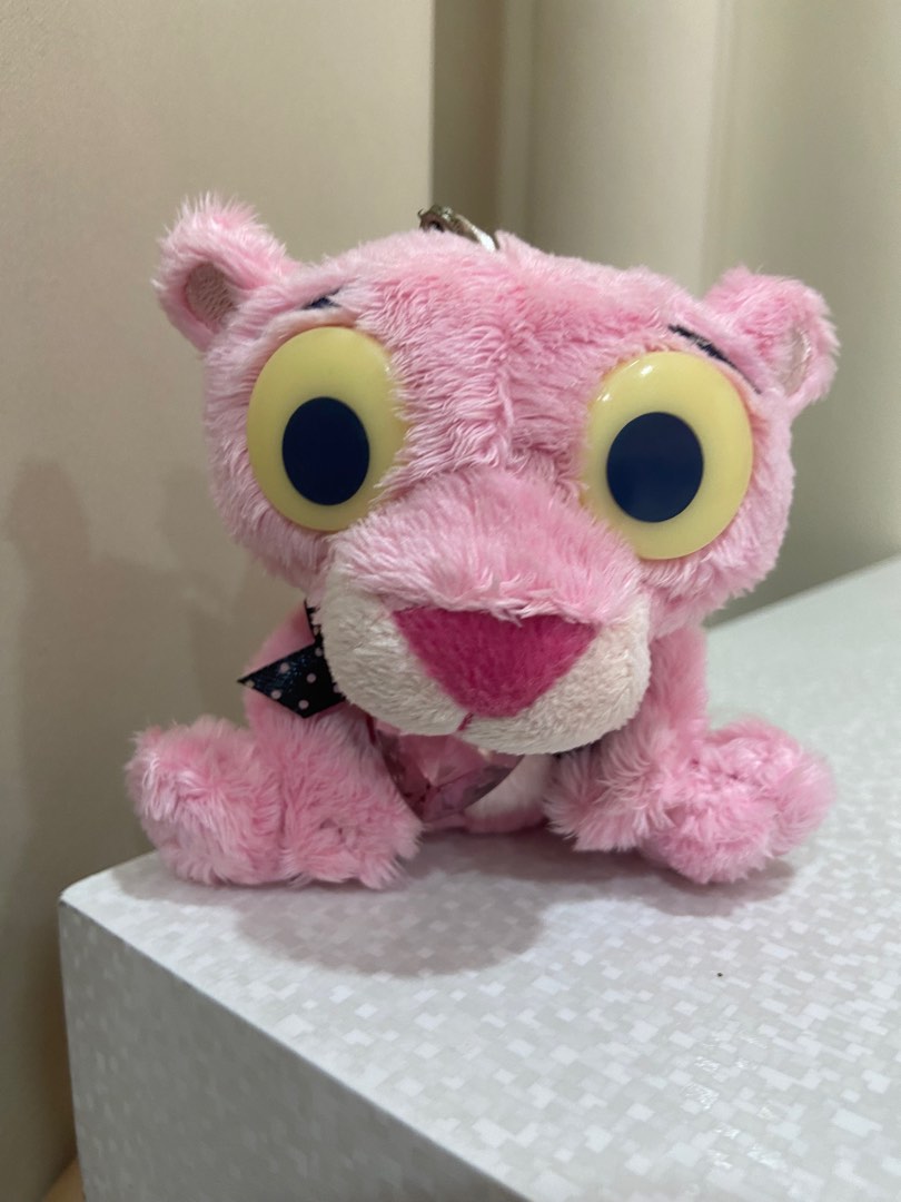 Pink panther keychain on sale