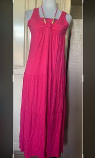 Pink Summer Maxi Dress
