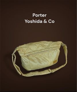 Porter Yoshida & Co. Gold Slingbag Medium