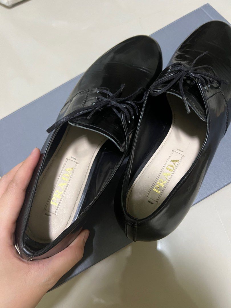 Prada oxford shoes womens new arrivals