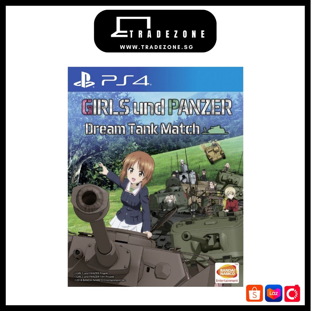 PS4 Girls and Panzer Dream Tank Match Girls, Video Gaming, Video Games,  PlayStation on Carousell