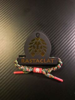 Rastaclat Men’s Braided Bracelet: Christmas Tree Sample