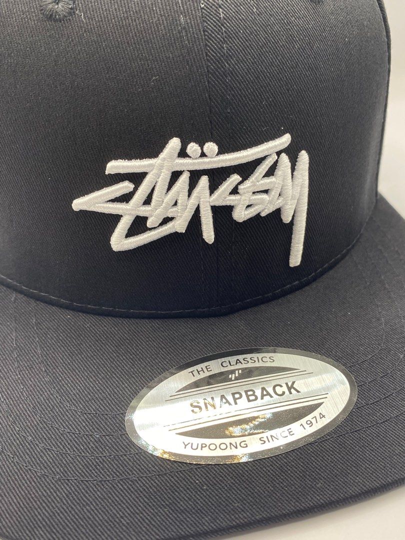 Stussy snapback cap clearance
