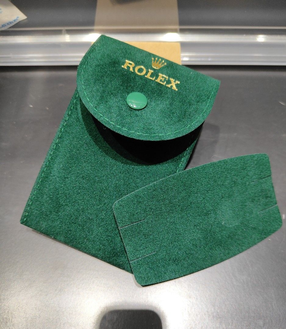 Rolex velvet watch pouch shop