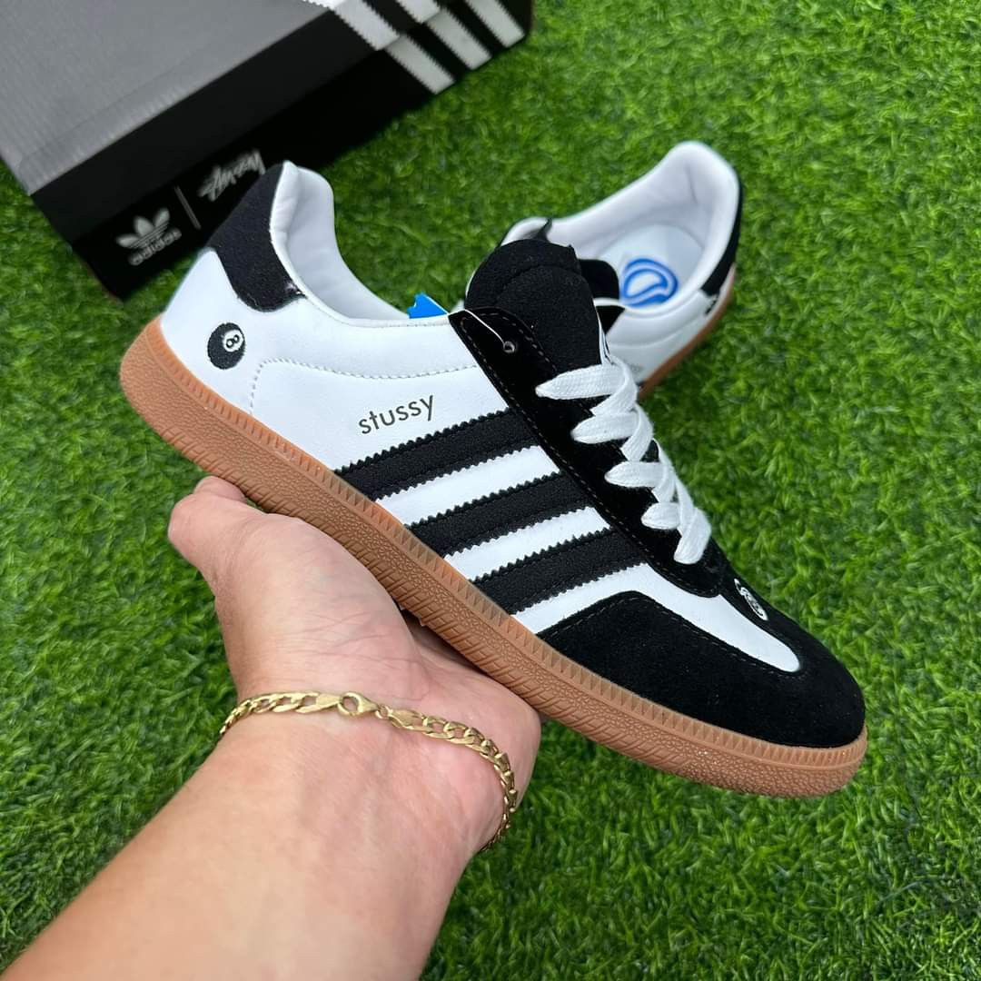adidas gazelle silver green womens Adidas Samba x Stussy – JWCKICKS main image 0