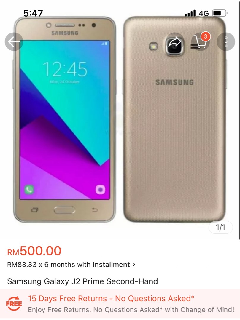 Silver j2 prime cheap