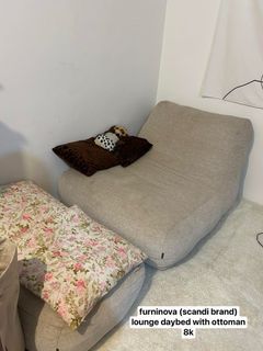 Scandi daybed/sofa with ottoman