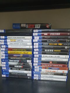 Selling Sony Playstation 4 Video Games for Ps4 and Ps5