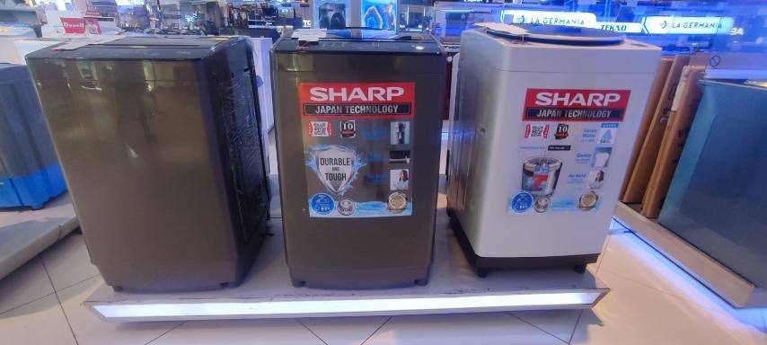 SHARP TOP LOAD WASHING MACHINE, TV & Home Appliances, Washing Machines ...