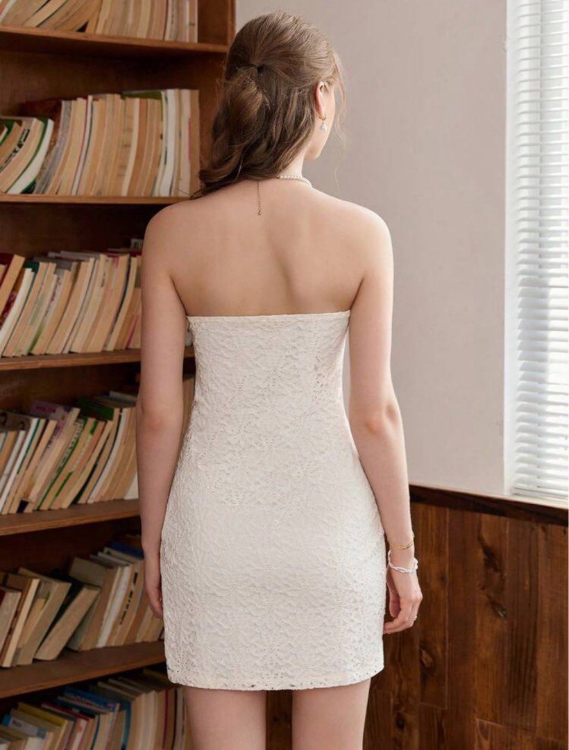 Shein tube dress (Category: Dresses) located in Manila. Submitted by Decluttering_ (Listing ID 1303514969, Image 2). Description: Once lang nagamit.