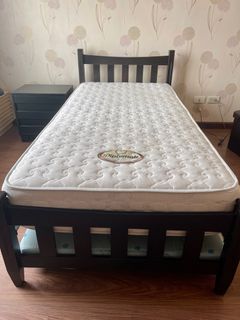 Single bed with FREE Pull-Out Bed and 1 Side Table
