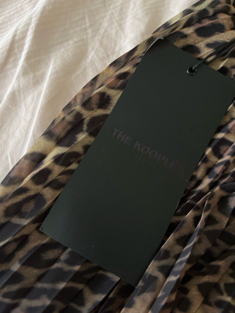 Kooples camouflage skirt outlet