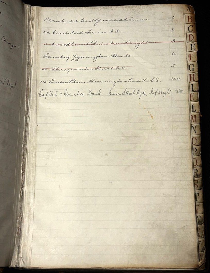 Handwritten Register Of Members Of A Malayan Rubber Estate Antique handwritten-register-of-members-of-a-malayan-rubber-estate-antique