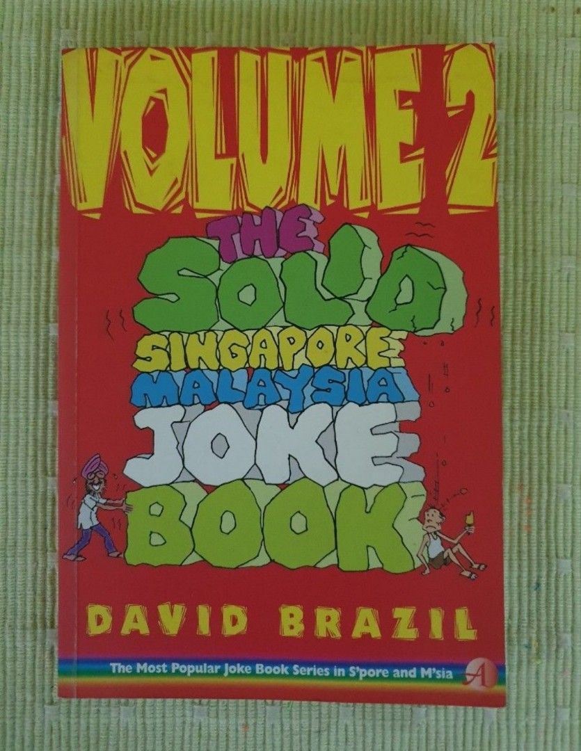 The Solid Singapore Malaysian Joke Book, Hobbies & Toys, Books