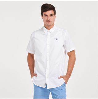 Timberland Men's Ela River Elevated Oxford Solid Shirt (retail 5k)