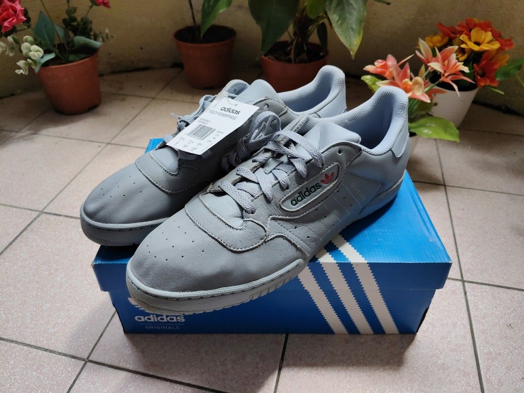 UK11.5 Adidas Yeezy Powerphase Calabasas Grey Original CF6422 Men s Fashion Footwear Sneakers on Carousell