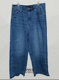 UNIQLO High Waist Regular Wide Jeans