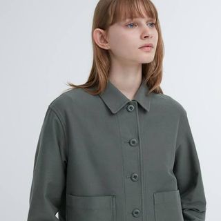 Uniqlo Jersey relaxed jacket