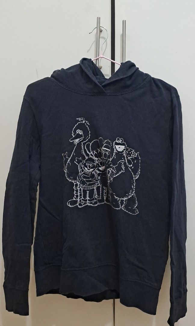 Uniqlo kaws hoodie jacket Women s Fashion Coats Jackets and Outerwear on Carousell