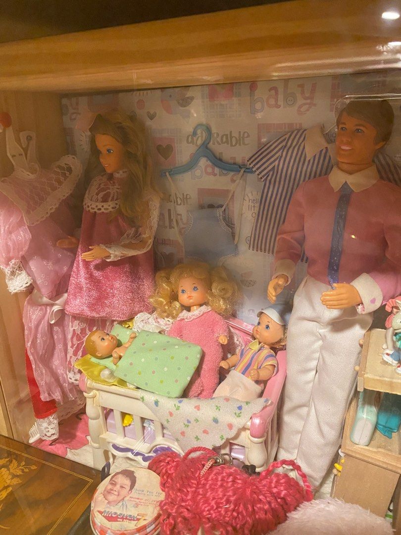 Vintage Barbie 80s Heart Family dolls Hobbies Toys Toys Games on Carousell