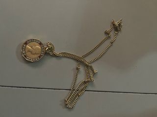 Vintage Elizabeth Coin Necklace