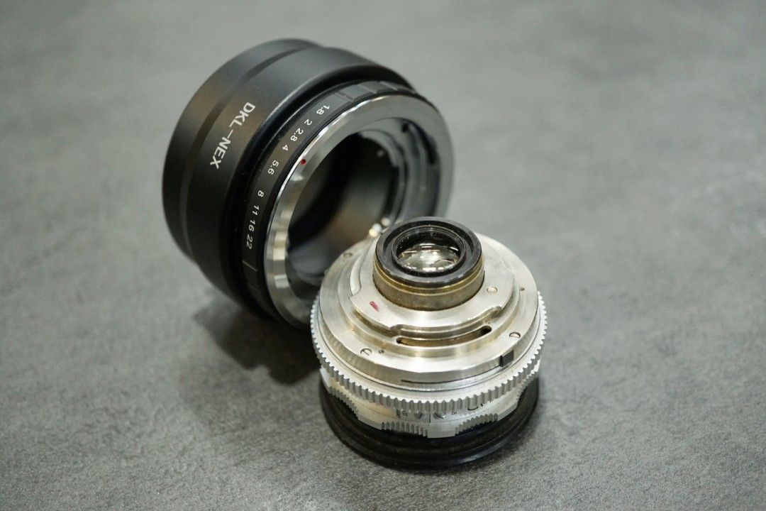 Voigtlander SKOPAREX 35mm f3.4 (Deckel mount) for sony nex