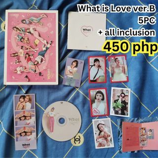 What is Love B. TWICE albums w/ official photocards & inclusions