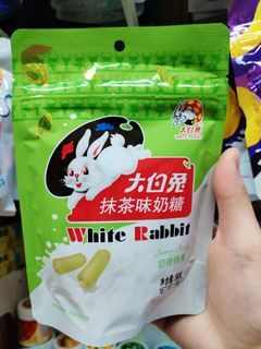White Rabbit Candy Matcha & Banana Flavor