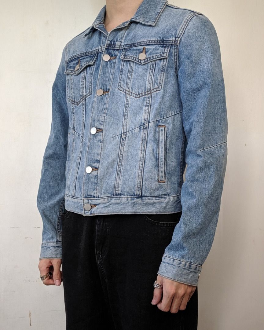 Lilith Boxy Denim Jacket - Vintage Wash