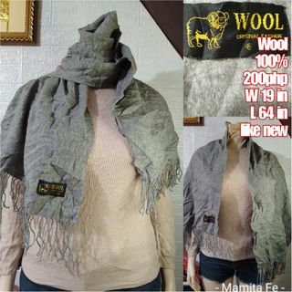wool 💯 scarf