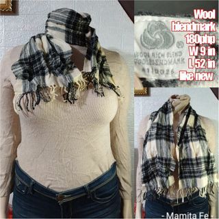 wool blendmark scarf