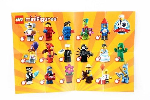 Series 18 lego minifigures 2025