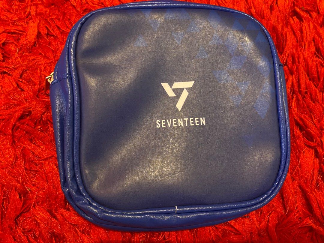 WTS Official Seungkwan of Seventeen Merchandise Pouch (Category: K-Wave) located in Kuala Lumpur. Submitted by almari_magick (Listing ID 1303454498, Image 2). Description: PLEASE READ BEFORE MAKING OFFER OR BUYING . SILA BACA SEBELUM MEMBUAT TAWARAN ATAU PEMBELIAN. As-it-is. Welcome to self collect from Bandar Sri Permaisuri Cheras. Boleh datang ambil sendiri di Bandar Sri Permaisuri Cheras. Please ask questions before buying. Sila ajukan sebaran