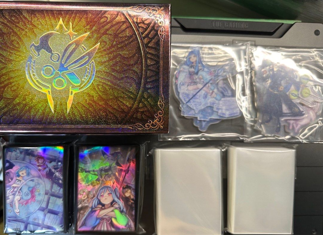 YGO) Yugioh Witchcrafter Accessories / Sleeves & Acrylic Stand from Secret  Shiny Box, Hobbies & Toys, Toys & Games on Carousell