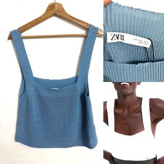 Zara Knitted top Bnwt
