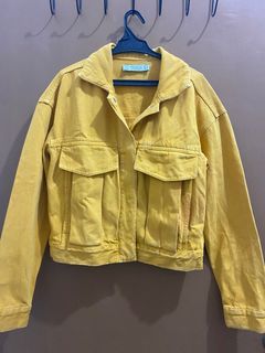 ZARA Mustard Denim jacket